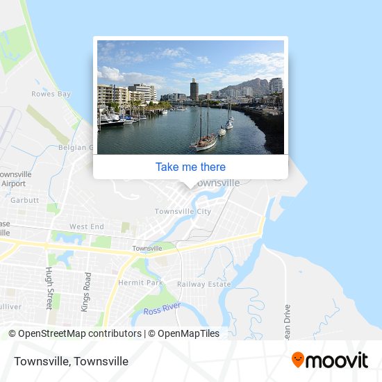 Townsville map