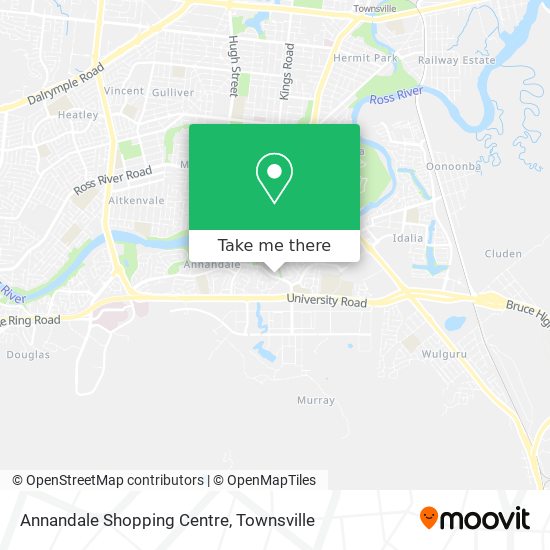 Mapa Annandale Shopping Centre