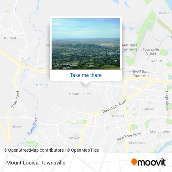 Mapa Mount Louisa