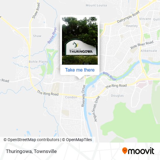 Thuringowa map