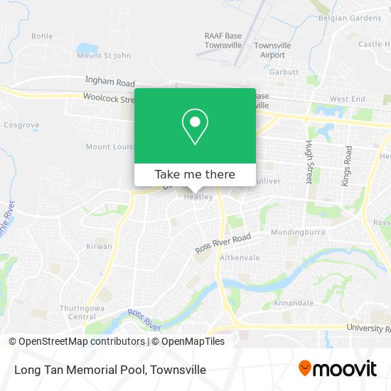 Mapa Long Tan Memorial Pool