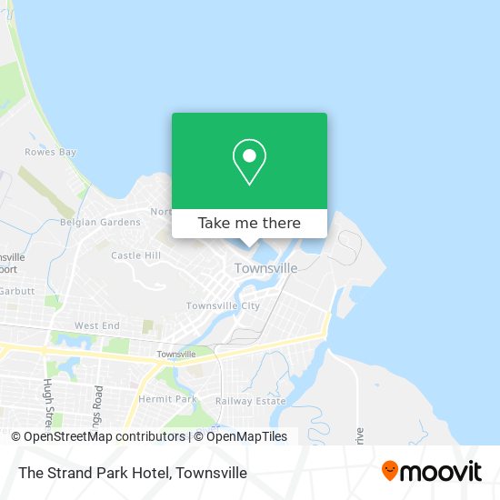 The Strand Park Hotel map