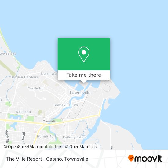 The Ville Resort - Casino map