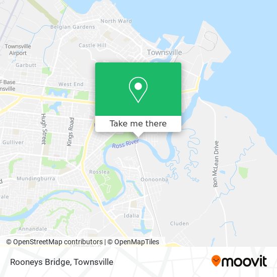 Rooneys Bridge map