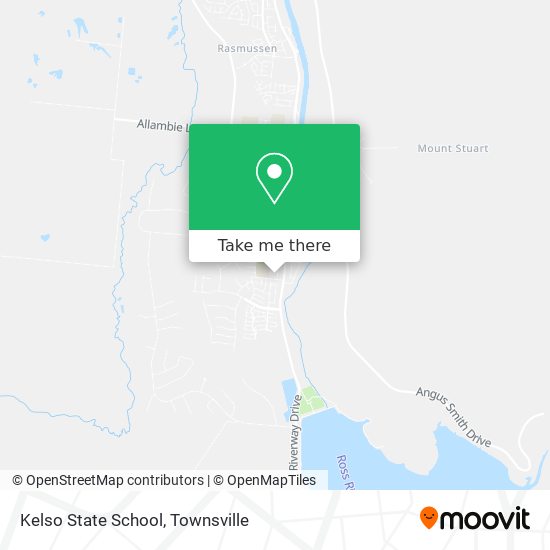 Mapa Kelso State School