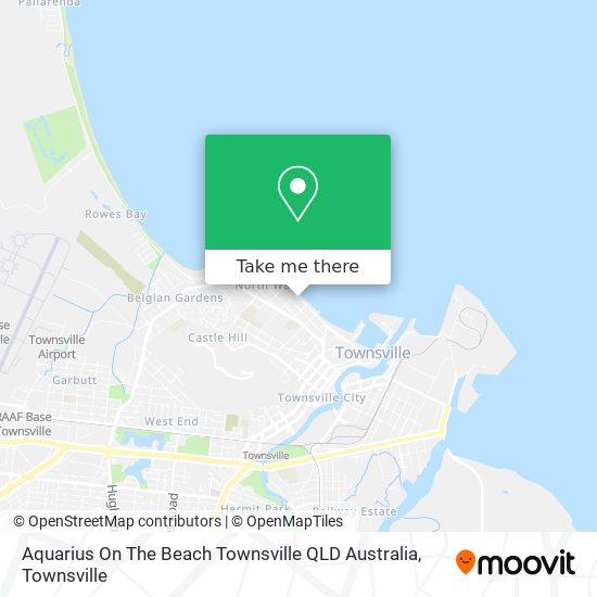 Aquarius On The Beach Townsville QLD Australia map