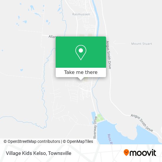 Village Kids Kelso map