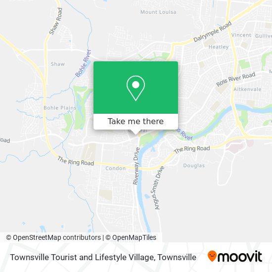 Townsville Tourist and Lifestyle Village map