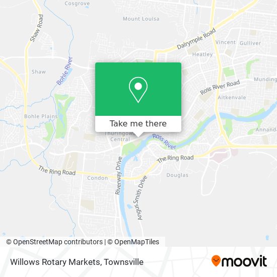 Willows Rotary Markets map
