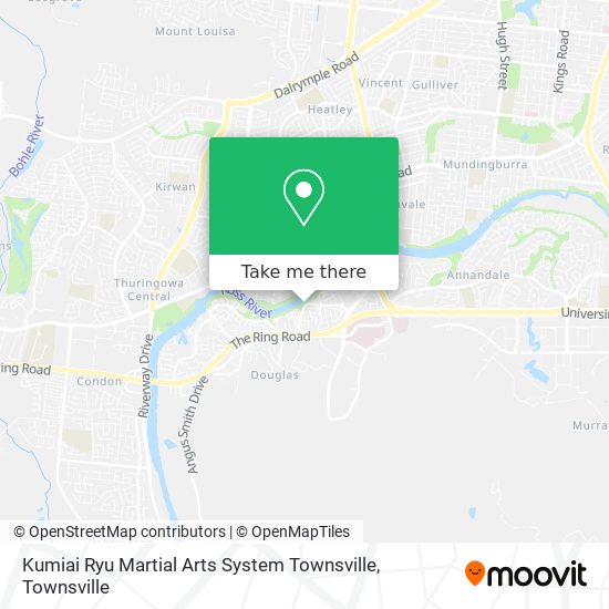 Kumiai Ryu Martial Arts System Townsville map