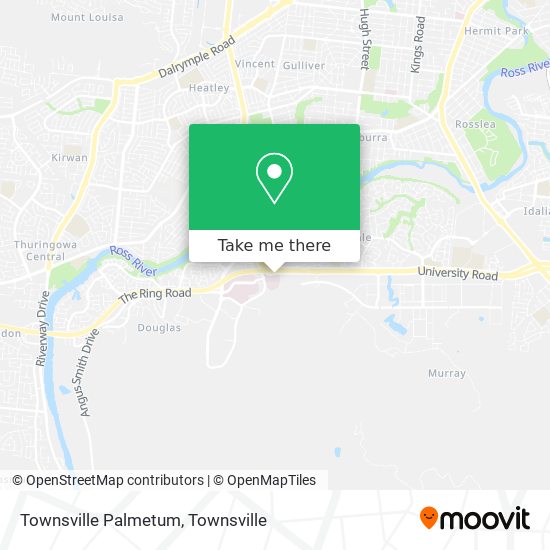 Townsville Palmetum map