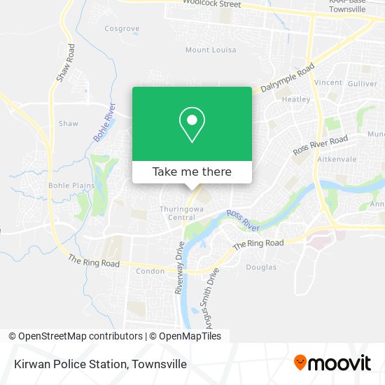 Mapa Kirwan Police Station