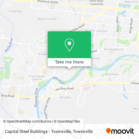 Capital Steel Buildings - Townsville map