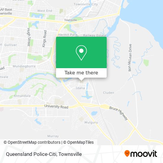 Queensland Police-Citi map