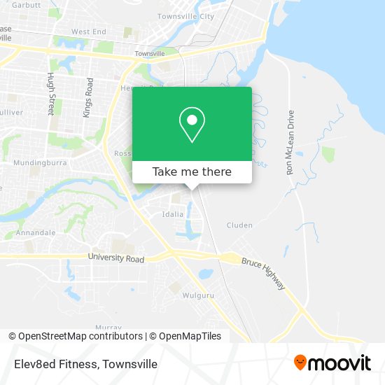 Elev8ed Fitness map