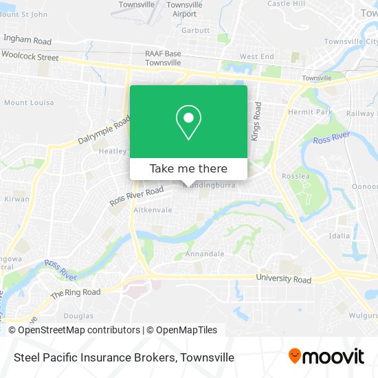 Steel Pacific Insurance Brokers map