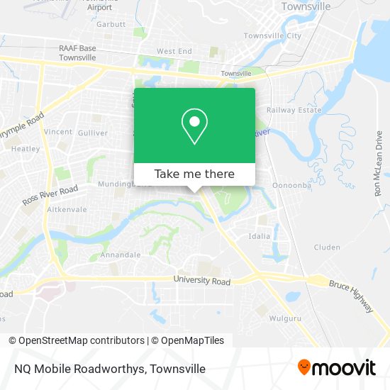 NQ Mobile Roadworthys map