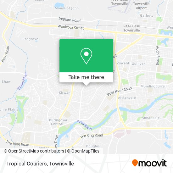 Tropical Couriers map