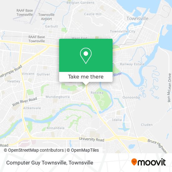 Mapa Computer Guy Townsville