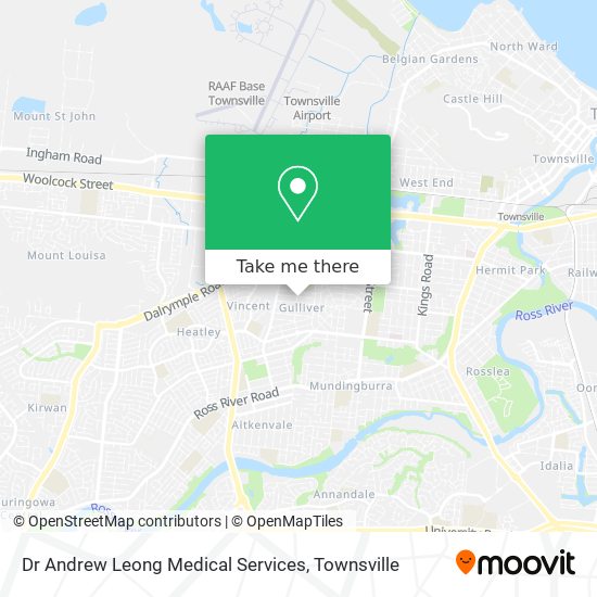 Dr Andrew Leong Medical Services map