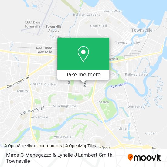 Mirca G Menegazzo & Lynelle J Lambert-Smith map