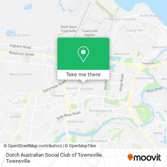 Mapa Dutch Australian Social Club of Townsville