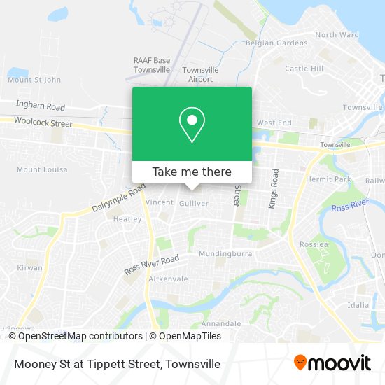 Mooney St at Tippett Street map