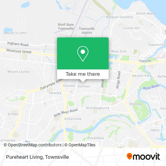 Pureheart Living map