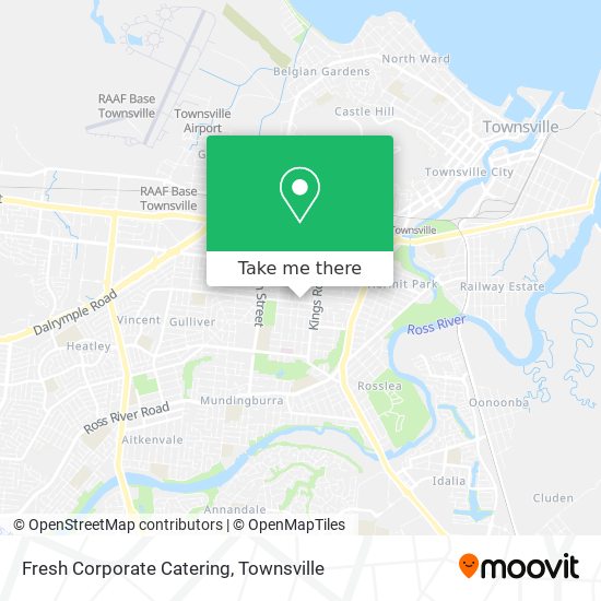 Fresh Corporate Catering map