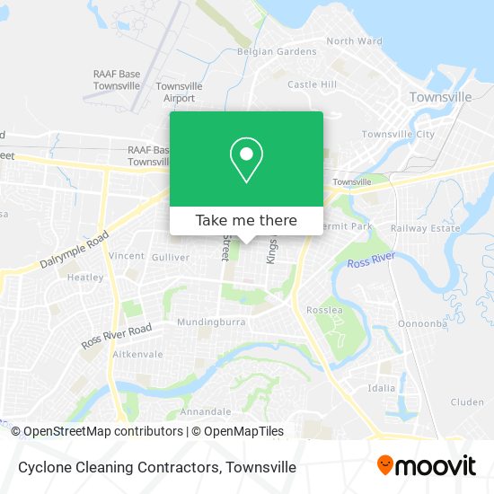 Cyclone Cleaning Contractors map