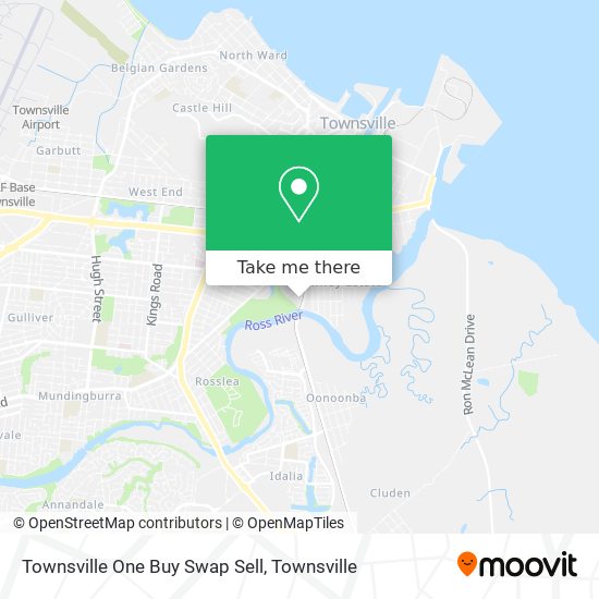 Townsville One Buy Swap Sell map