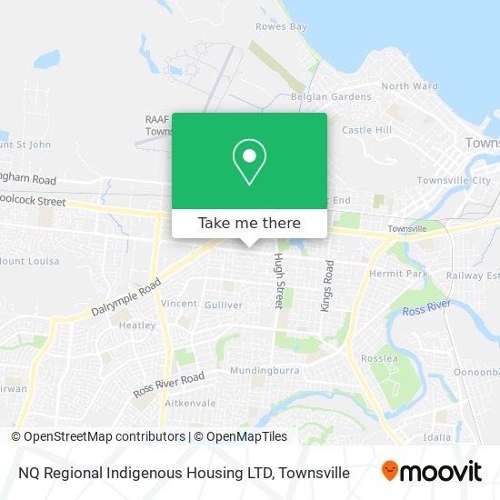 Mapa NQ Regional Indigenous Housing LTD