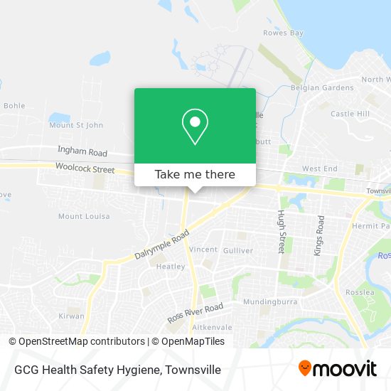 How to get to GCG Health Safety Hygiene in Garbutt by Bus or Ferry?