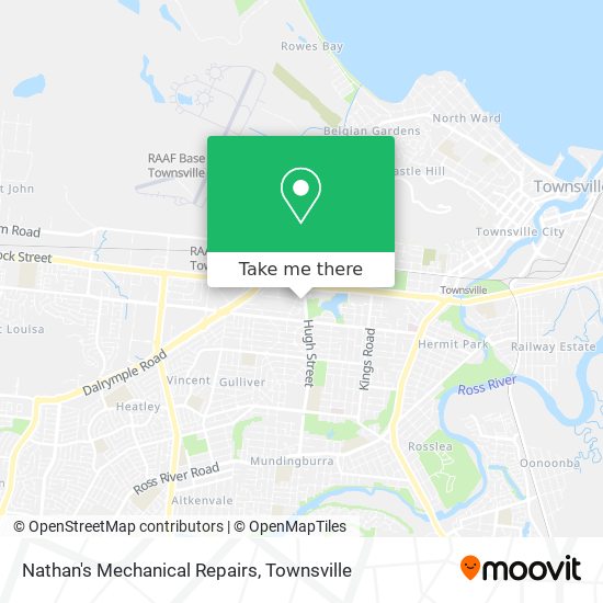 Nathan's Mechanical Repairs map