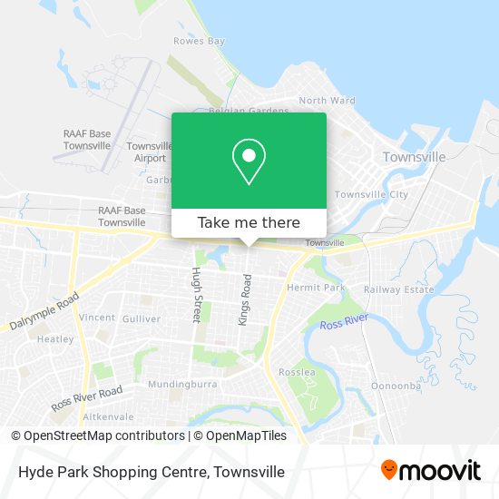 Hyde Park Shopping Centre map