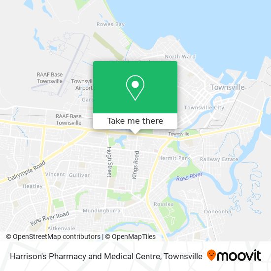 Mapa Harrison's Pharmacy and Medical Centre