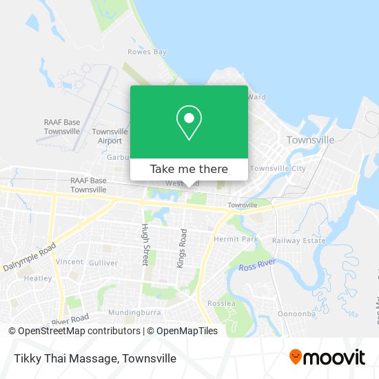 Tikky Thai Massage map