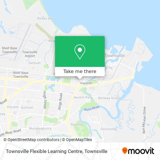 Mapa Townsville Flexible Learning Centre