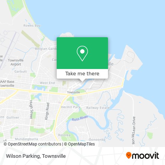 Mapa Wilson Parking