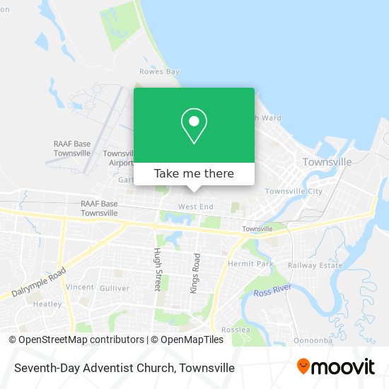 Seventh-Day Adventist Church map