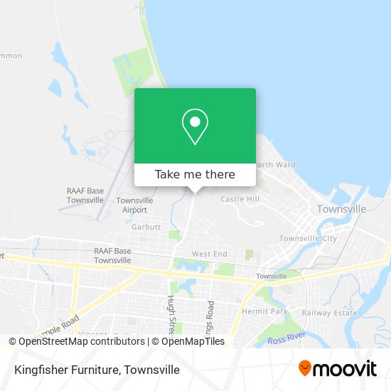 Kingfisher Furniture map