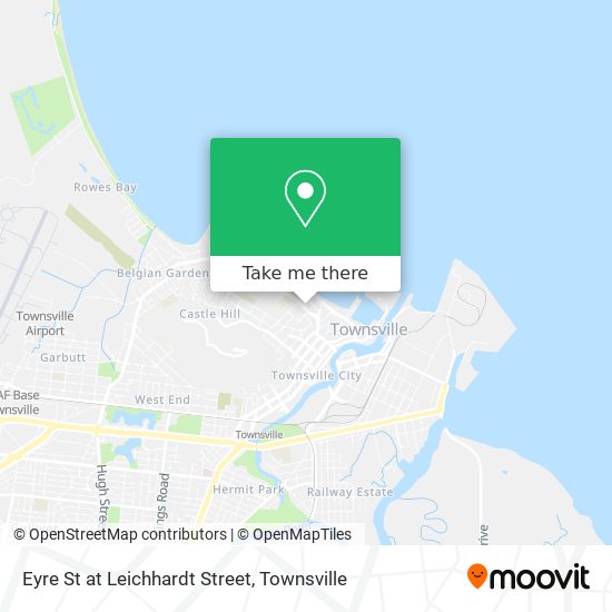 Eyre St at Leichhardt Street map