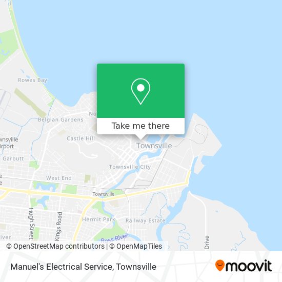 Manuel's Electrical Service map