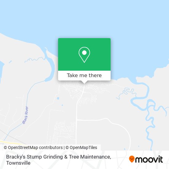 Mapa Bracky's Stump Grinding & Tree Maintenance