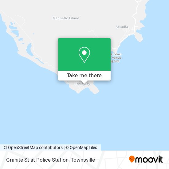 Granite St at Police Station map