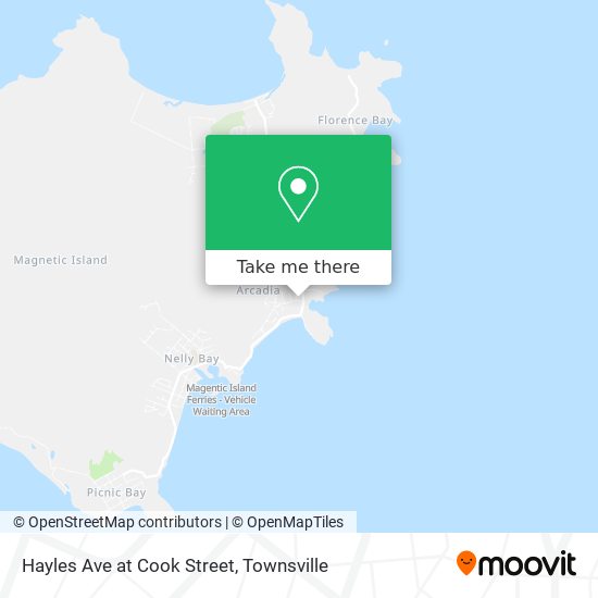 Hayles Ave at Cook Street map