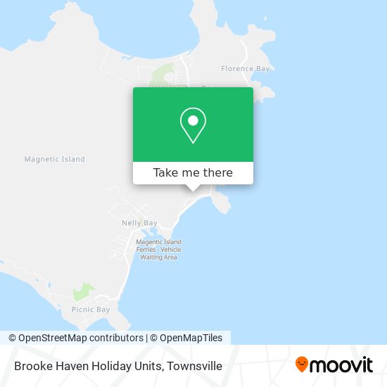 Brooke Haven Holiday Units map
