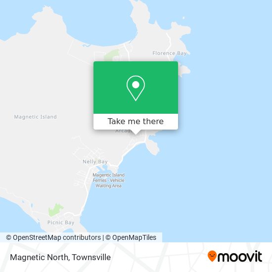 Magnetic North map