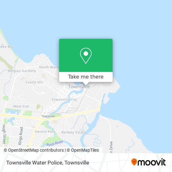 Townsville Water Police map