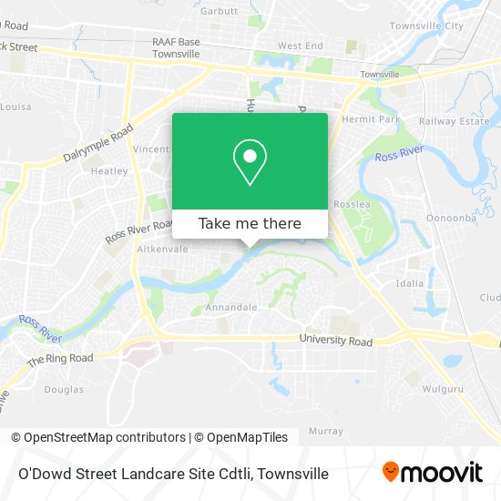 O'Dowd Street Landcare Site Cdtli map